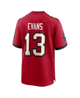 Men's Mike Evans Red Tampa Bay Buccaneers 50th Anniversary Game Jersey