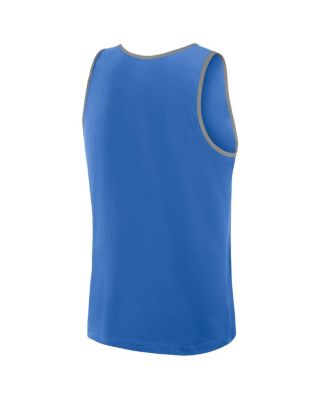 Men's Blue Detroit Lions Unmatched Success Tank Top