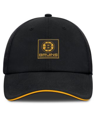 Men's&nbsp;Black Boston Bruins Driver Adjustable Hat