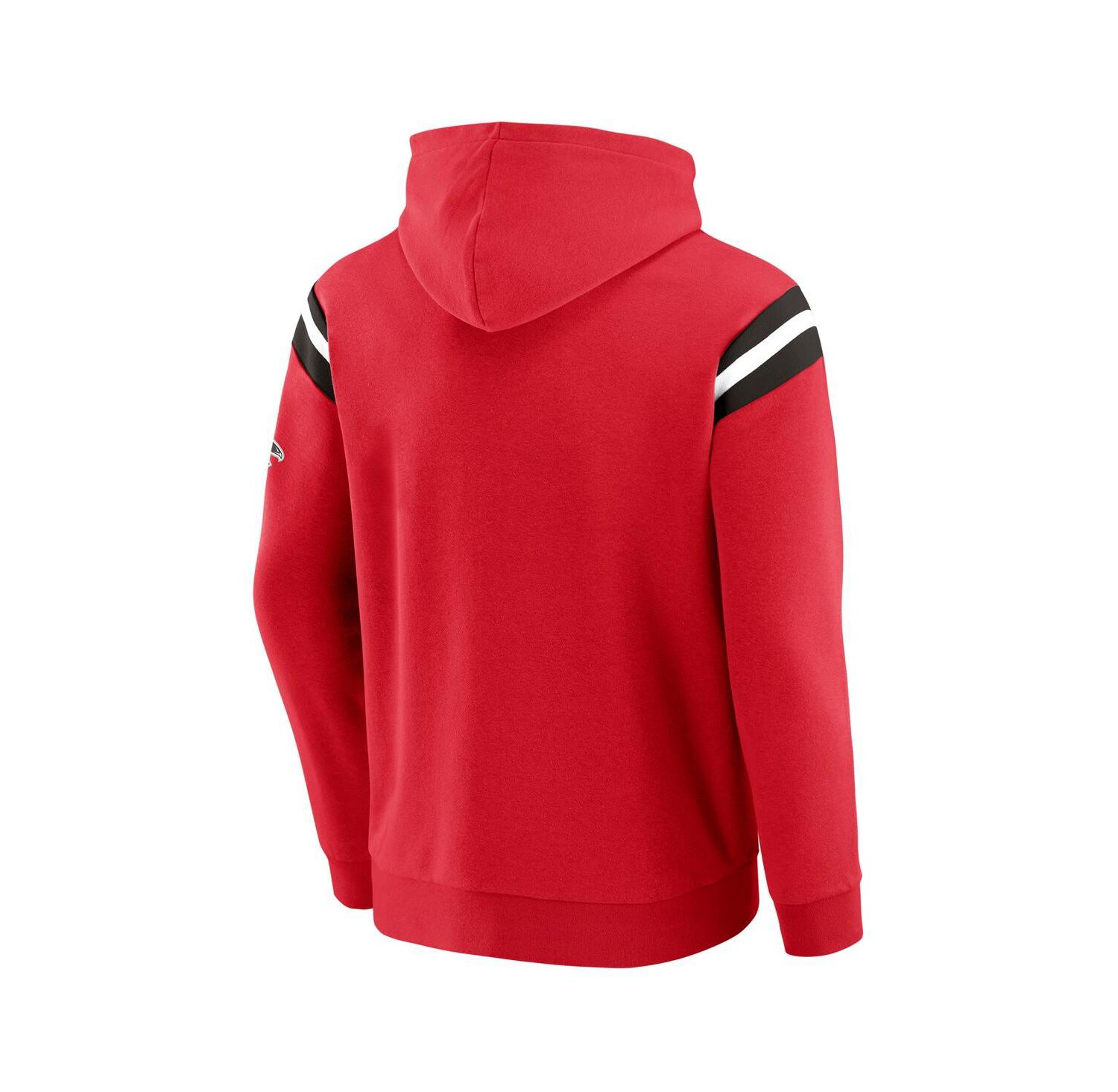 Darius Rucker Collection by Men's Red Atlanta Falcons Football Washed Pullover Hoodie