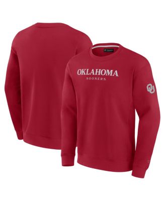 Fanatics - Men's&nbsp;Crimson Oklahoma Sooners Unlimited Pullover Sweatshirt