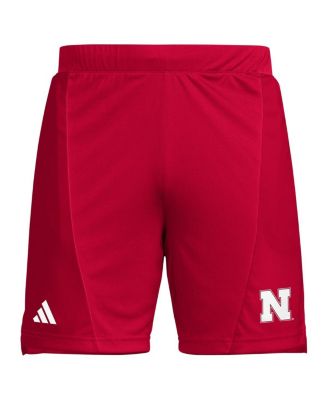 Men's Scarlet Nebraska Huskers Designed for Training 7" AEROREADY Shorts