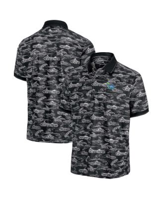 Tommy Bahama - Men's Black Kansas Jayhawks Sport Bay View IslandZone Polo Shirt