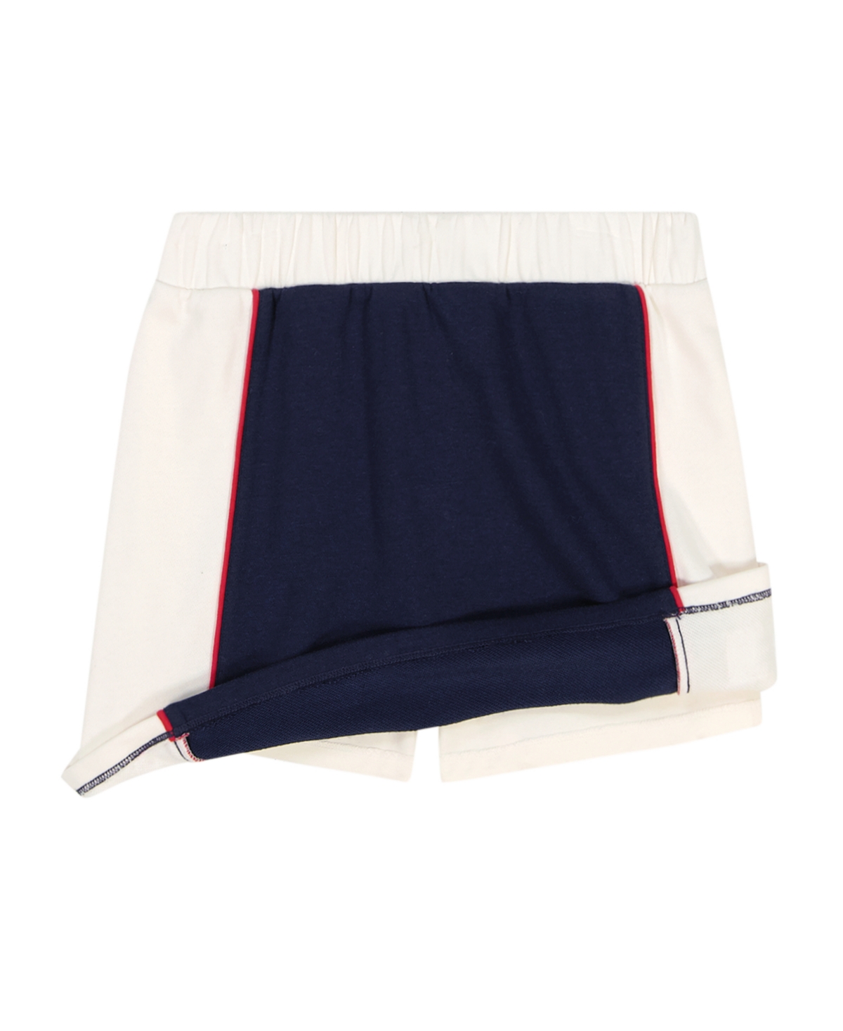 Tommy Hilfiger Big Girls French Terry Color Block Skort In Blue