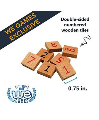 Replacement Wooden Sudoku Number Tiles - Extra Set of Pieces