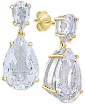 Women's Drop Earrings in Sterling Silver