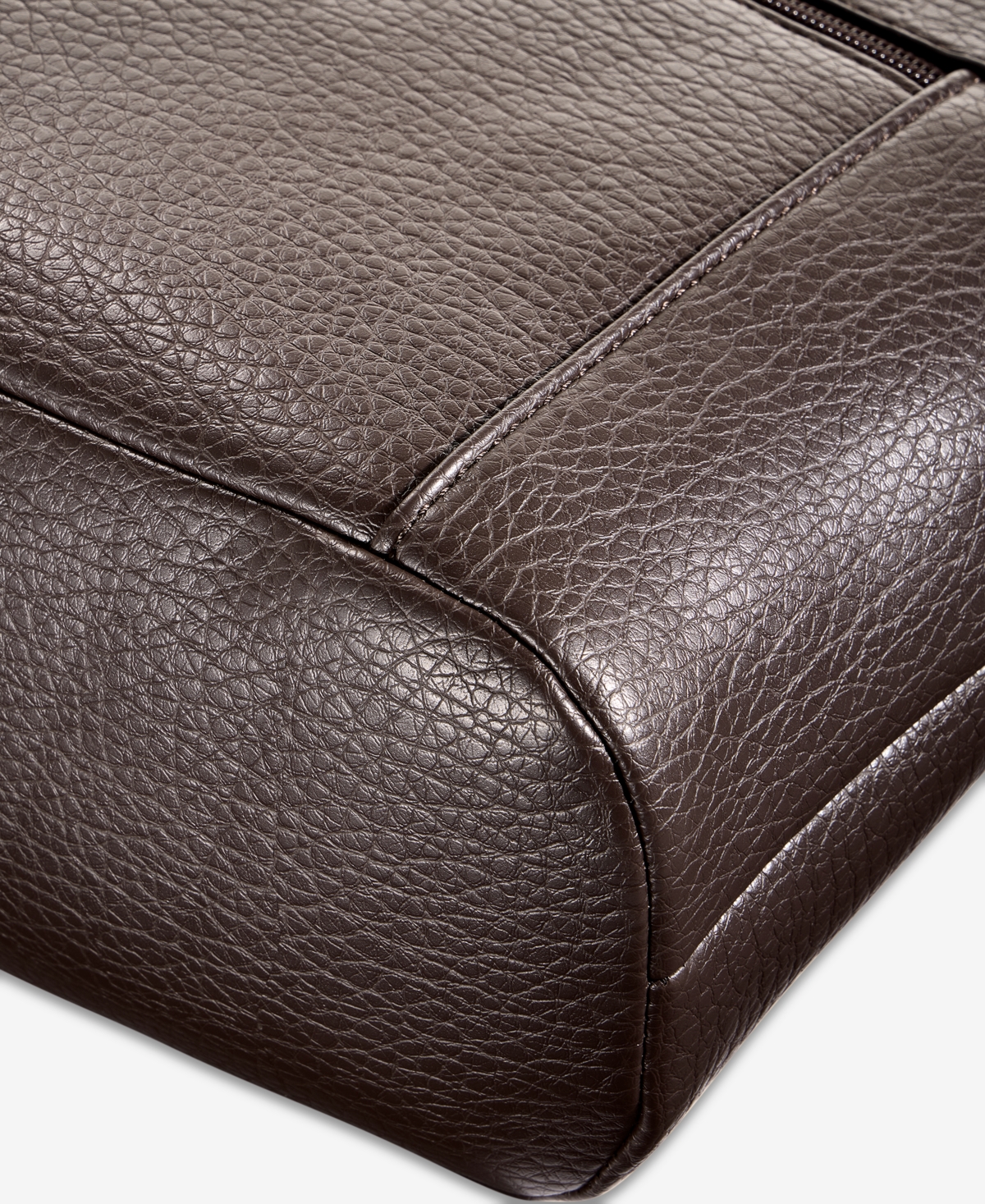Giani Bernini Large Pebbled Tote Bag, Macy's Exclusive In Brown