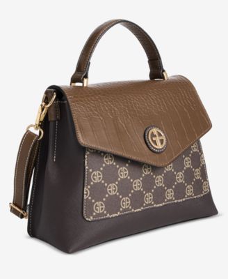 Small Monogram Top Handle Crossbody, Macy's Exclusive