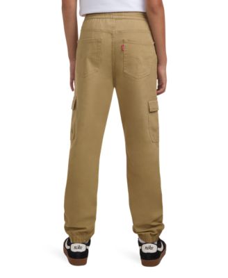 Big Boys Relaxed Fit Drawstring Cargo Jogger Pants