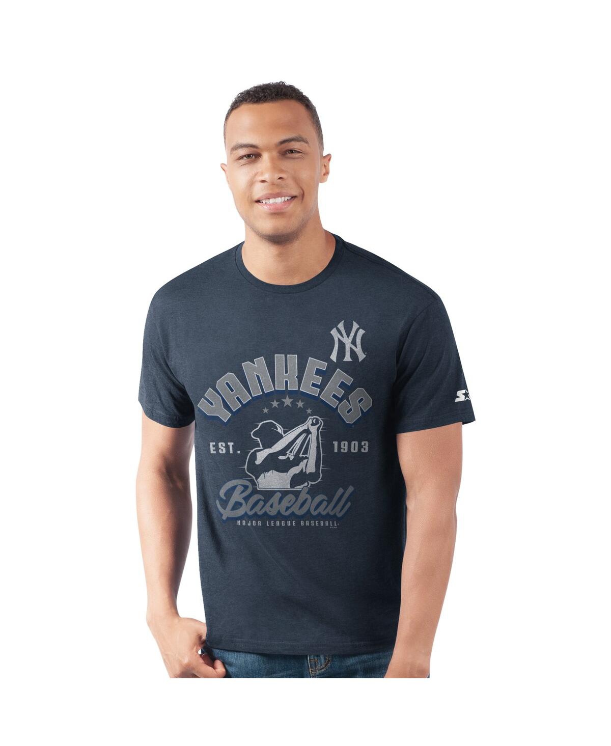 Men's Navy New York Yankees Prime Time Batter T-Shirt - Navy