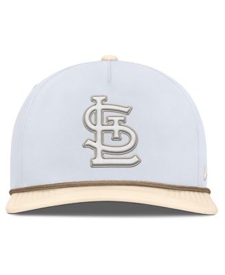 Men's White/Cream St. Louis Cardinals Pro Performance Snapback Hat