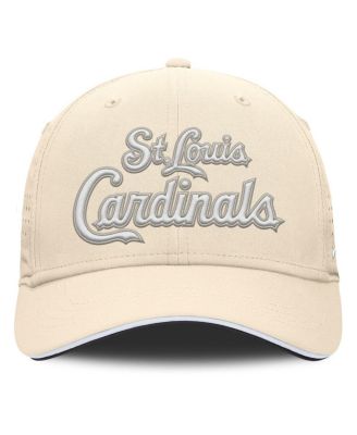Men's Cream St. Louis Cardinals Rise Performance Flex Hat
