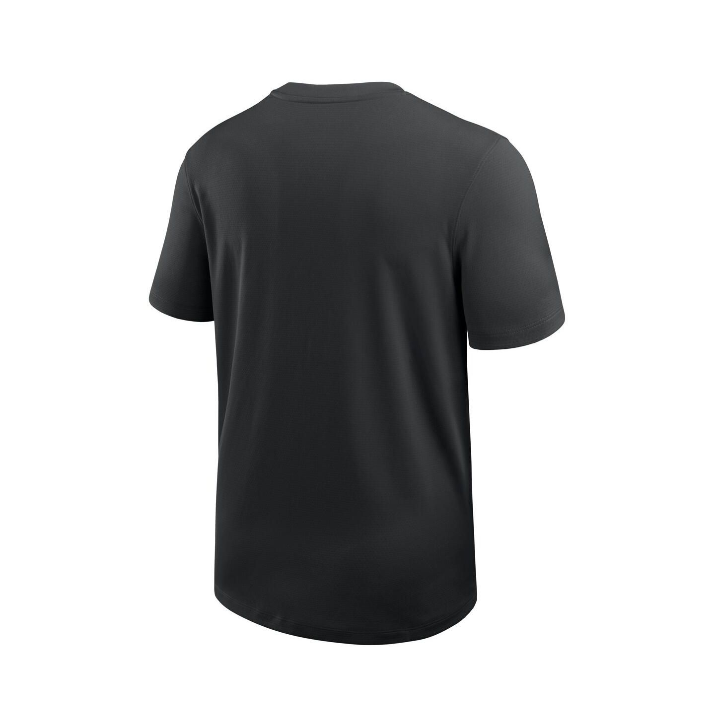 Мужская футболка Nike Black Iowa Hawkeyes 2025 Sideline UV Performance Coach — фото 2