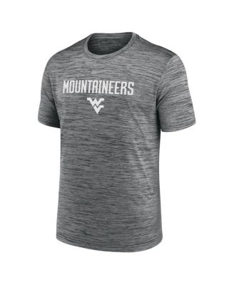 Men's Charcoal West Virginia Mountaineers 2025 Sideline Velocity Performance T-Shirt