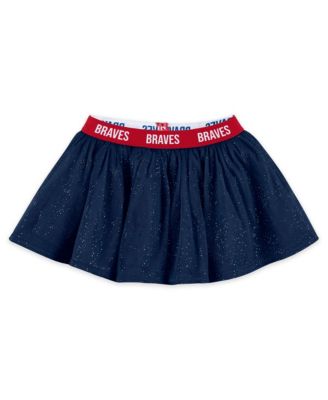 Baby Boys and Girls 3-Piece Atlanta Braves Tutu Set
