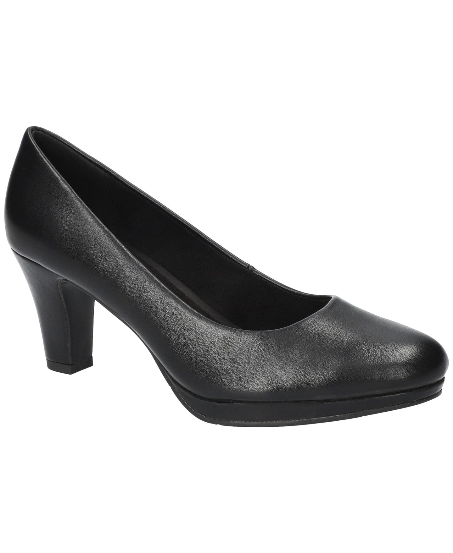 Женские туфли Easy Street Equinox Slip-On Pumps, цвет: Чёрный — фото 1