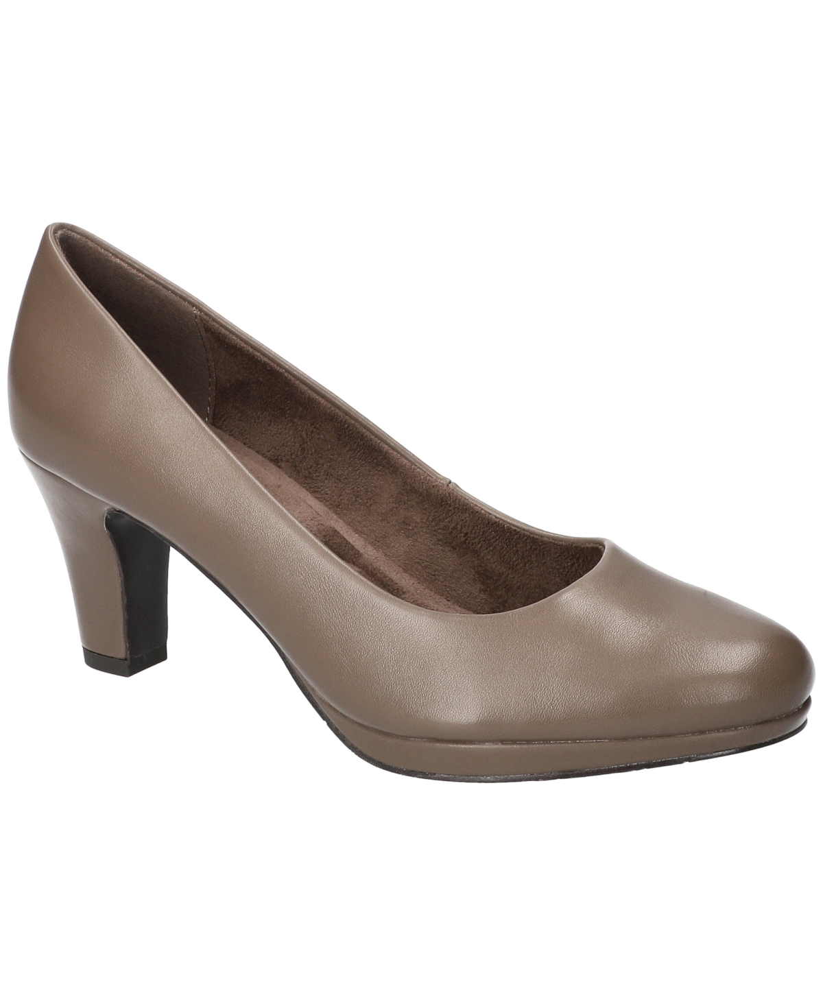Easy Street Women's Equinox Platform Slip-on Pumps In Brown