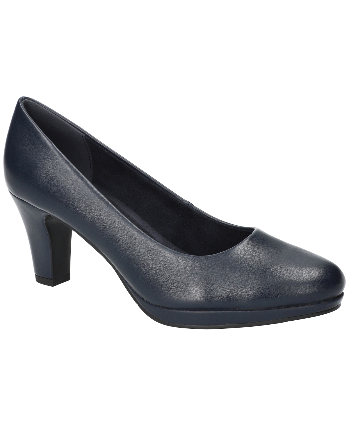 Easy Street Women's Equinox Platform Slip-on Pumps In Blue