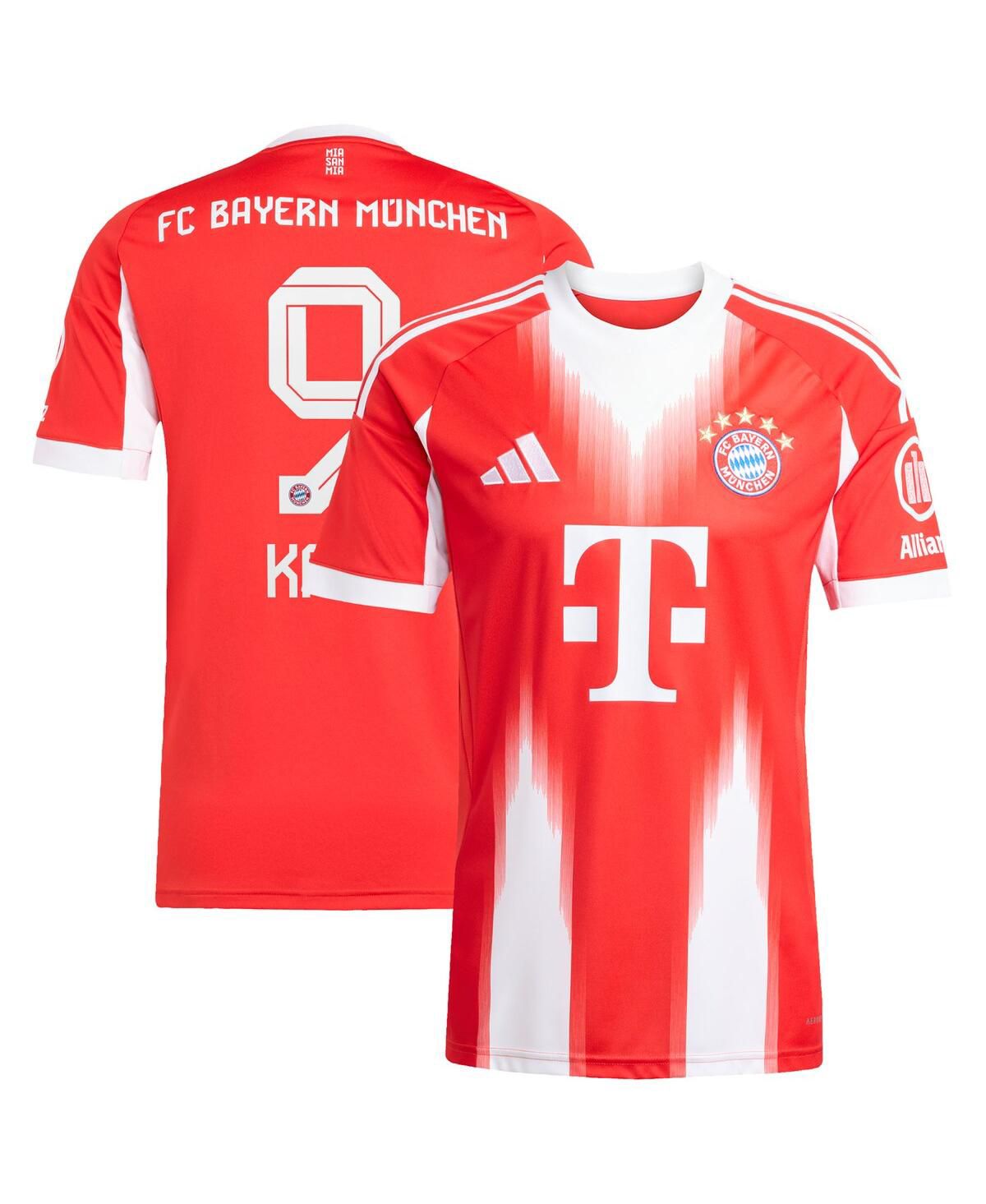 Мужская футболка Harry Kane Red Bayern Munich 2025/26 Домашняя копия