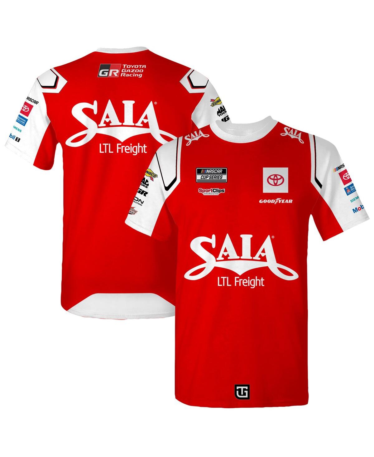Men's Red Ty Gibbs Saia Sublimated Uniform T-Shirt - Red