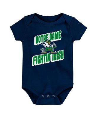 Baby Boys and Girls 3-Pack Notre Dame Fighting Irish Sunday Comics Bodysuit