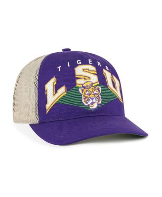 Men's Purple LSU Tigers Pomona Mesh Hitch Adjustable Trucker Hat