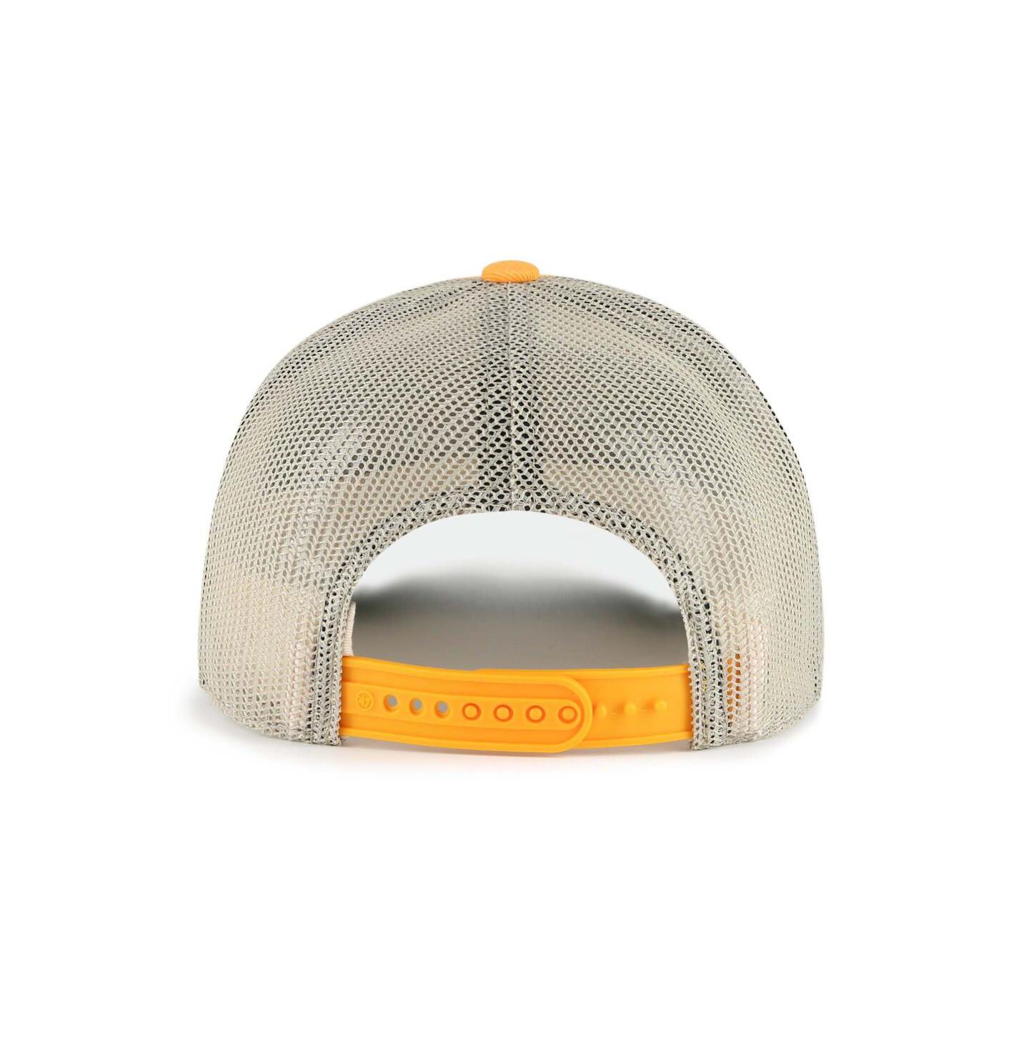 Мужская кепка '47 Brand Tennessee Orange Tennessee Volunteers Pomona Mesh Hitch Adjustable Trucker Hat — фото 3