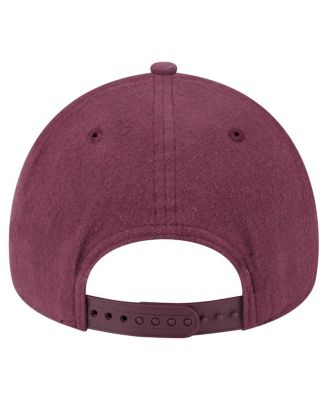 Men's Maroon San Francisco Giants Moleskin Crown A-Frame 9FORTY Adjustable Hat