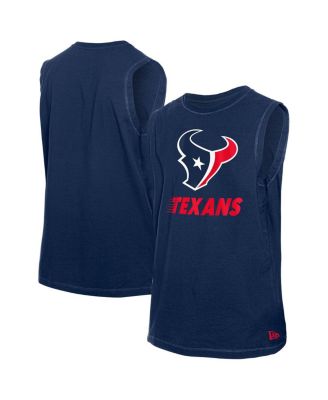 New Era - Men's Navy Houston Texans Leisure Collection Tank Top