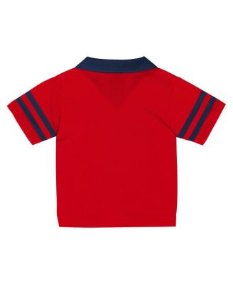Toddler 2-Piece Red/Navy USMNT Charming Dude Top and Shorts Set