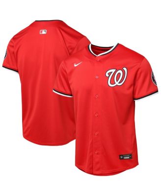 Nike - Big Boys and Girls Red Washington Nationals Alternate 2 Limited Jersey