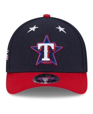 Men's Navy/Red Texas Rangers 2025 MLB All-Star Game Workout 9FORTY M-Crown Adjustable Hat