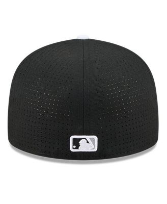 Men's Black/White Chicago White Sox 2025 MLB All-Star Game Side Patch 59FIFTY Fitted Hat