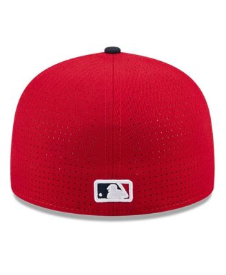 Men's Red/Navy Boston Red Sox 2025 MLB All-Star Game Side Patch 59FIFTY Fitted Hat