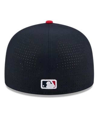 Men's Navy/Red Atlanta Braves 2025 MLB All-Star Game Side Patch 59FIFTY Fitted Hat