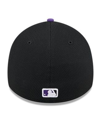 Men's Black/Purple Colorado Rockies 2025 MLB All-Star Game 39THIRTY Flex Hat