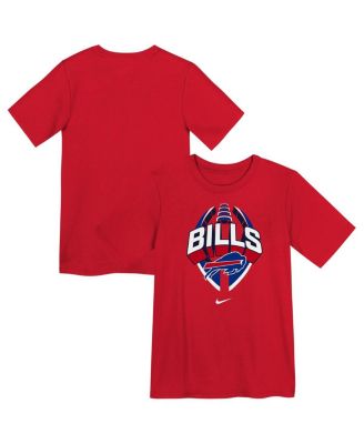 Nike - Preschool Red Buffalo Bills Icon Legend Performance T-Shirt