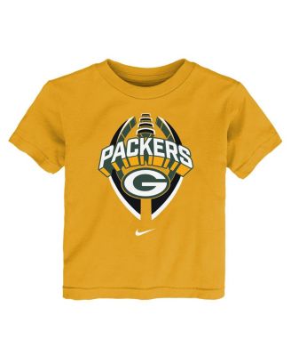 Toddler Gold Green Bay Packers Icon Legend T-Shirt