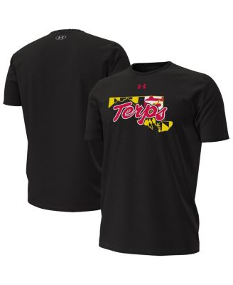 Under Armour - Men's Black Maryland Terrapins Maryland Pride Script T-Shirt