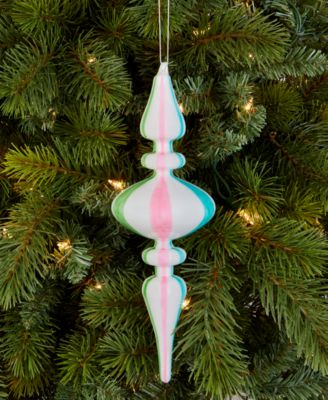 Sugar Plum Glass Finial Ornament, Macy's Exclusive