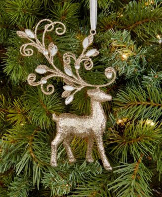 Jeweled Classics Deer Embellished Ornament, Macy's Exclusive