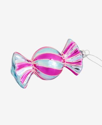 Sugar Plum Glass Wrapped Candy Ornament, Macy's Exclusive
