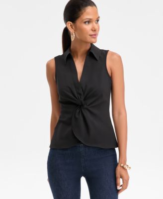 I.N.C. International Concepts - Women's Twist-Front Top