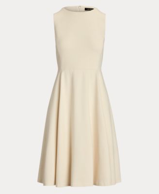 Women's Ponte Fit-and-Flare Dress