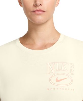 Sportswear Women's Cotton Short-Sleeve Graphic T-Shirt