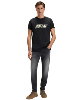 Men's Logo Artwork Cotton-Jersey T-Shirt