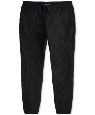 Men's Waffle-Knit Fleece Sweatpants