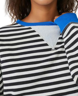 Women's Classic Striped Crewneck Top