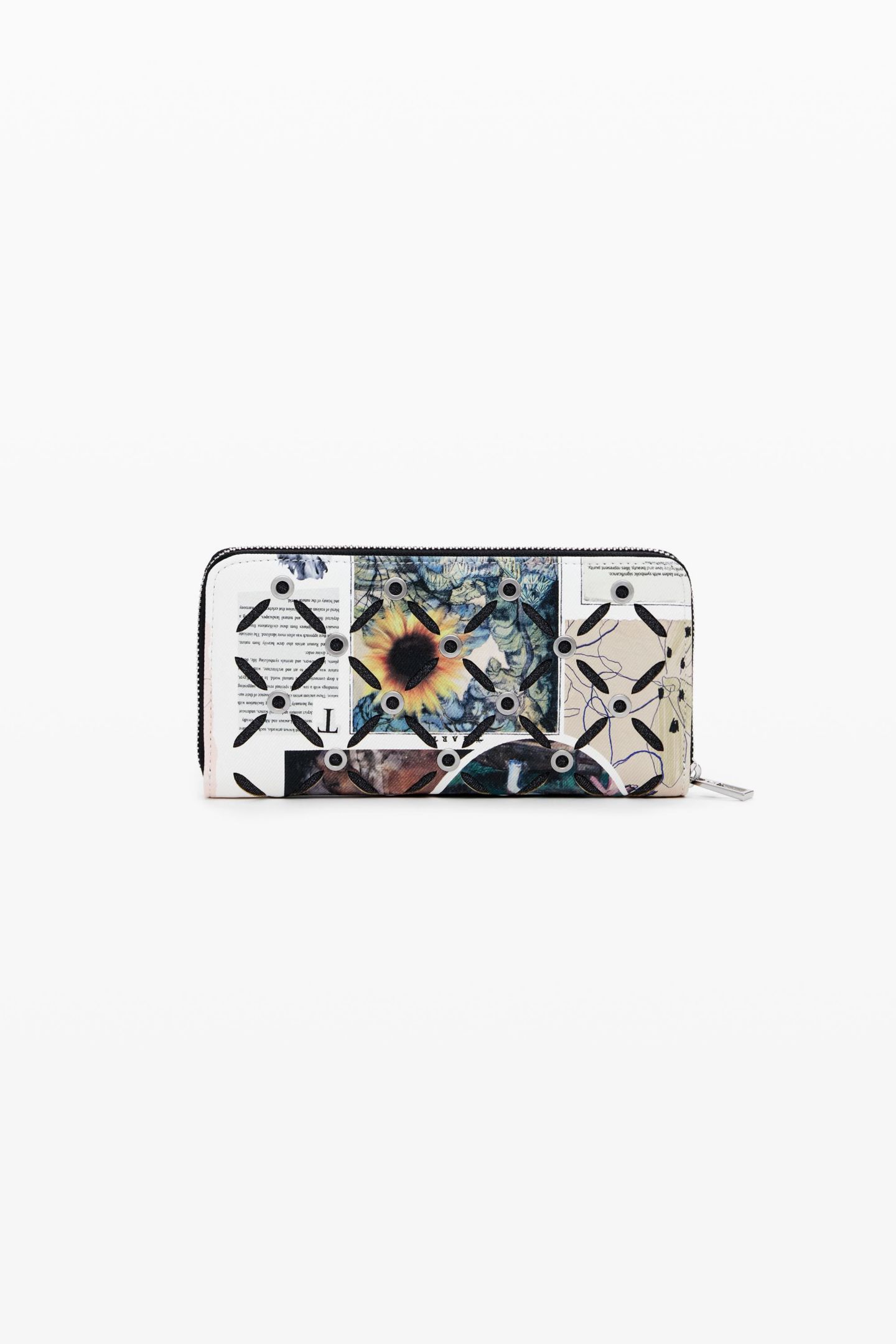Женский кошелёк Desigual Large cut-out collage wallet — фото 4