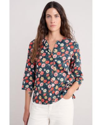 Women's Watercolor Sketch Top